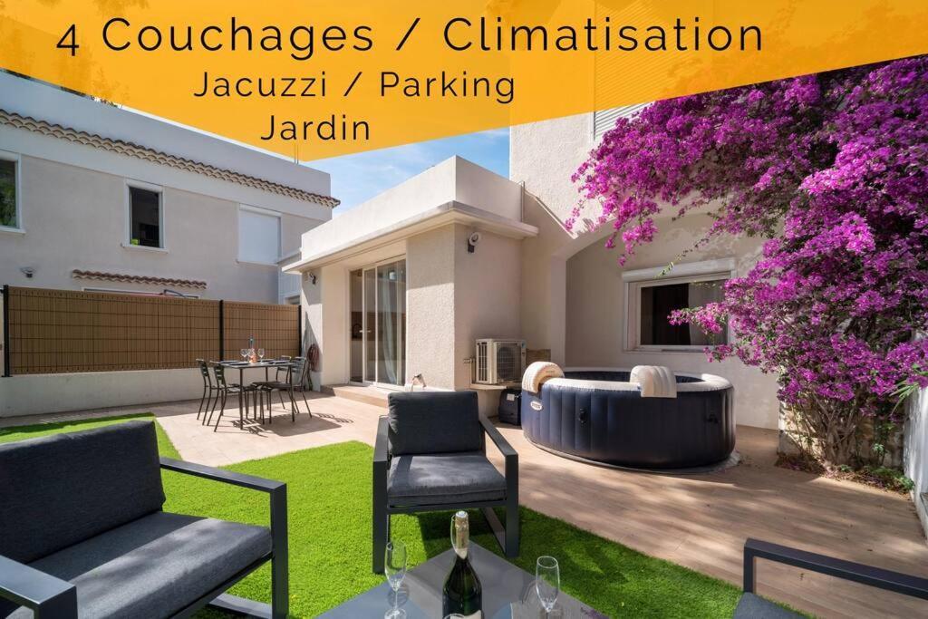 Le Bougainvillier-jacuzzi Jardin Clim Wifi Parking Apartment
